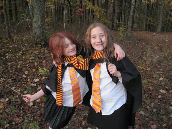 Ginny and Hermione Cosplay