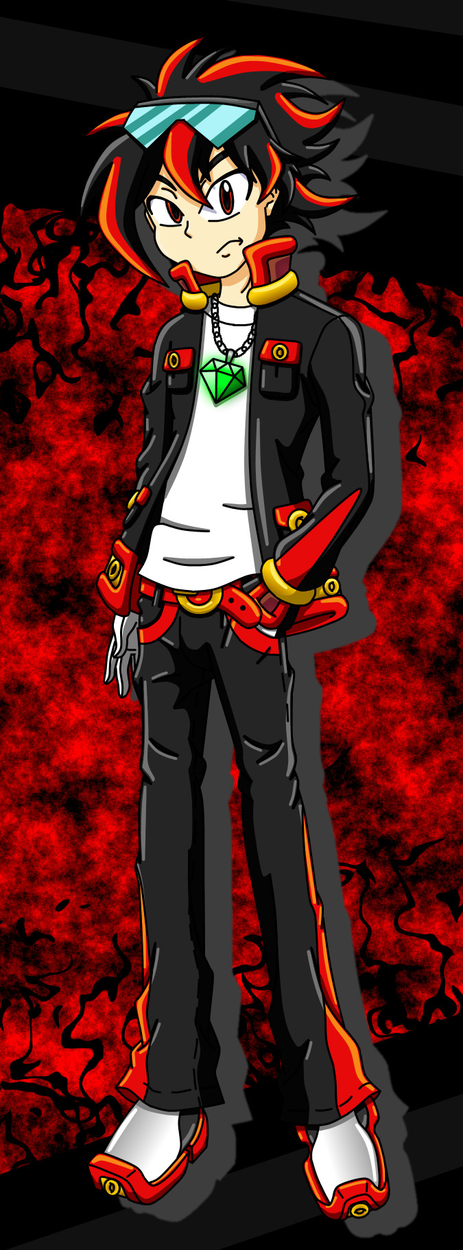 Shadow Inhumane Shadow the hedgehog human by drinkyourvegetable on DeviantArt