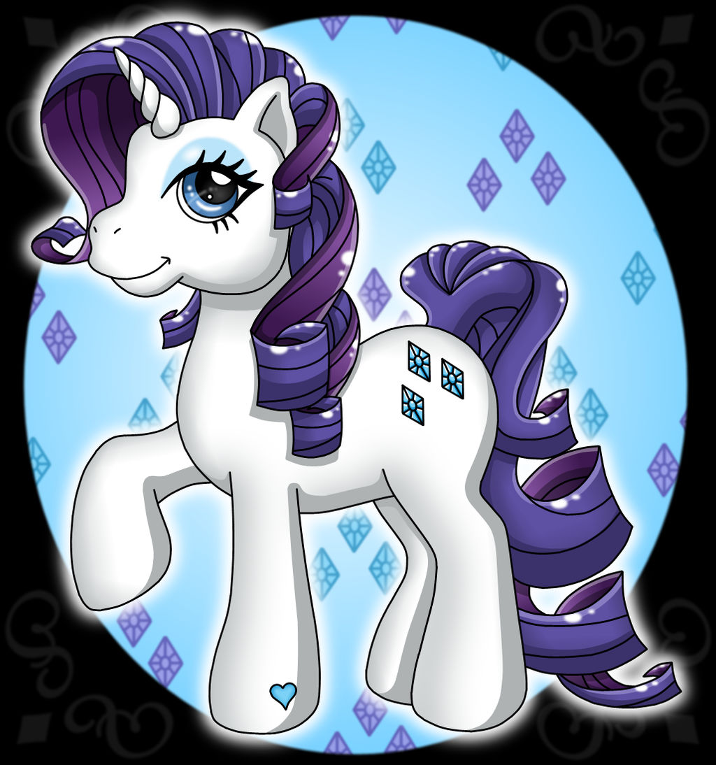 MLP Rarity Old Style by drinkyourvegetable on DeviantArt