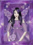 Forgotten Purple Fairy by jvartiste