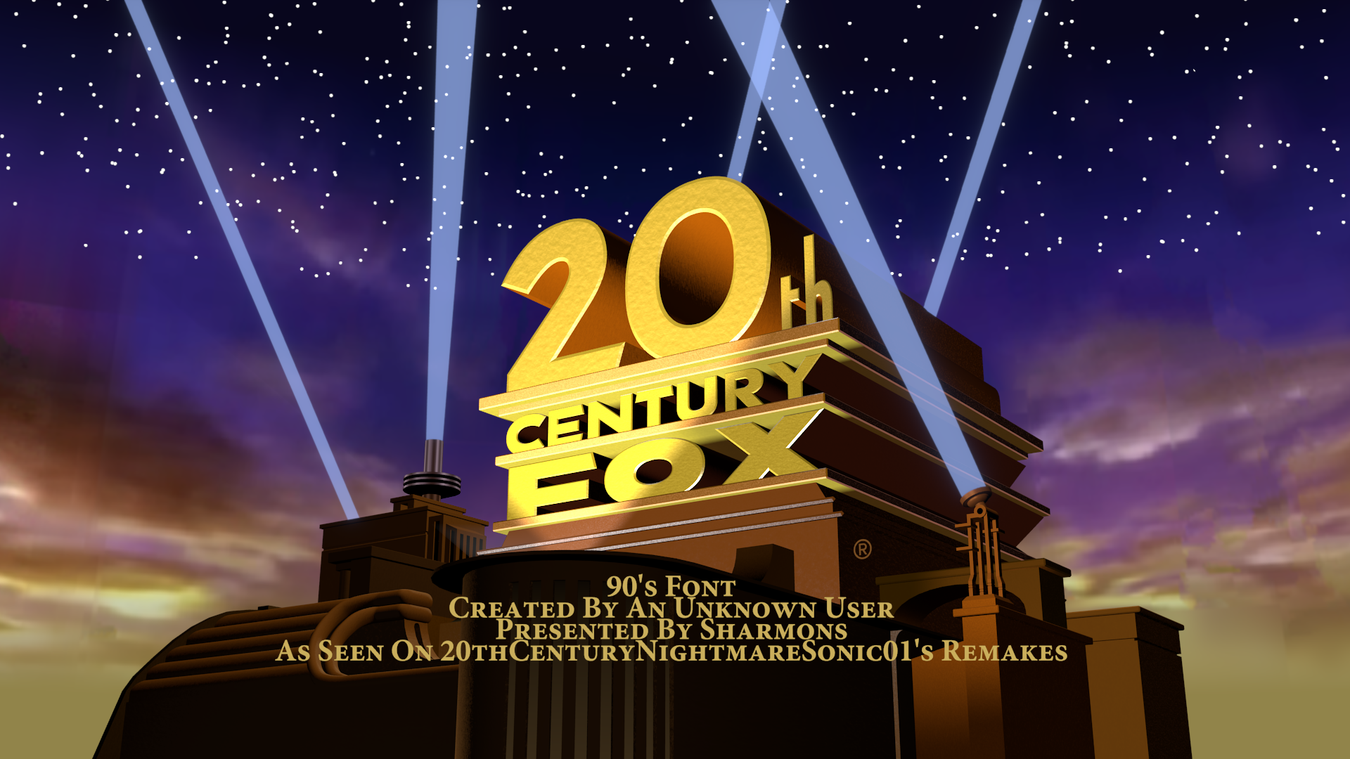 An Unknown User s 20th Century Fox 90 s Font By Simmonsshareef22 On an-unknown-user-s-20th-century-fox-90-s-font-by-simmonsshareef22-on