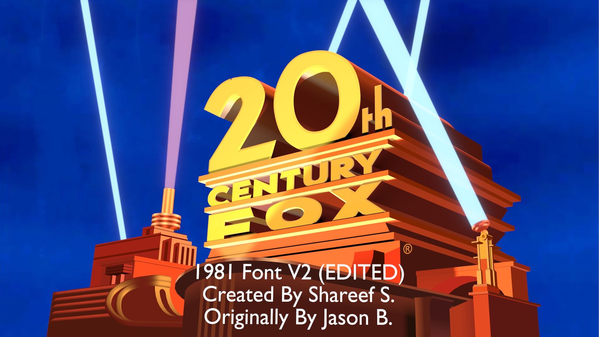 Fox Lab Font Deviantart 20th Century Fox 1981 Font V2 (Edited) by simmonsshareef22 on DeviantArt