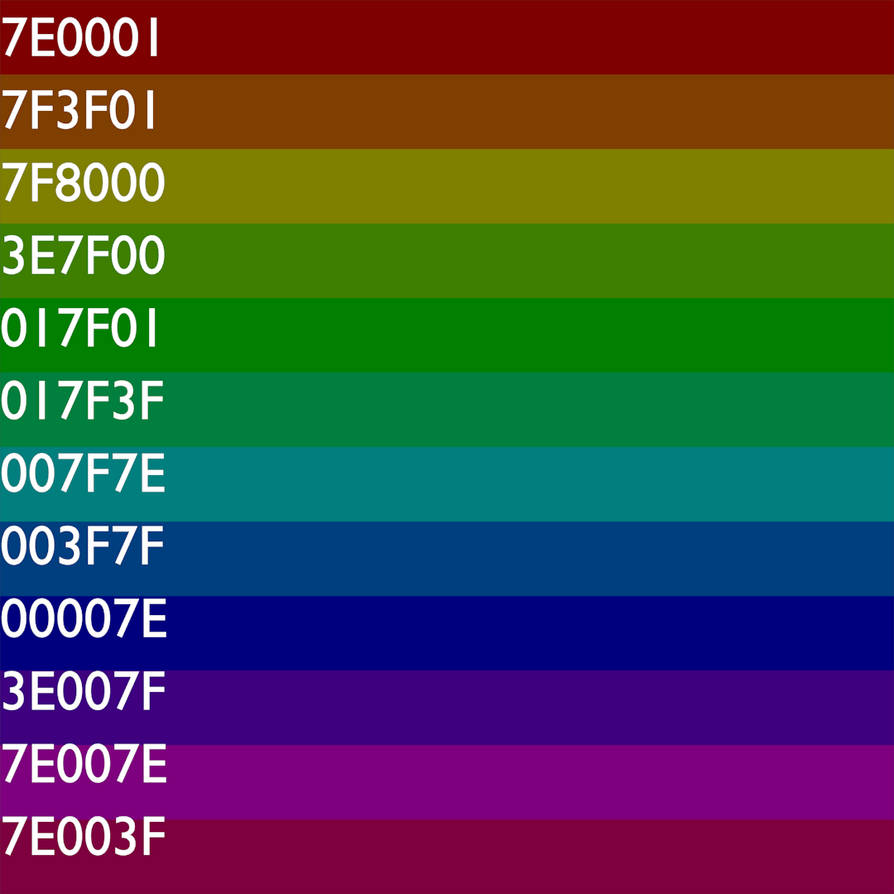 F4219 Color Code Dark Colors (Hex Codes In The Description) by simmonsshareef22 on ...
