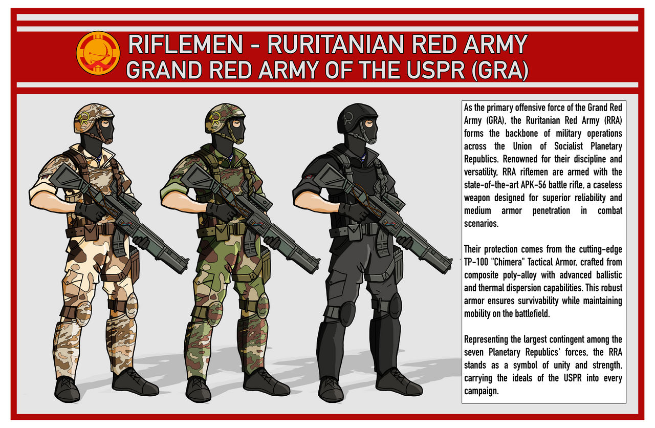 Riflemen of the Ruritania Red Army (Commission) by ChrisBramcore on ...
