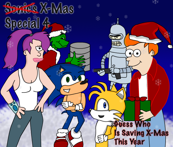 Sonics XMas Special 4 Poster