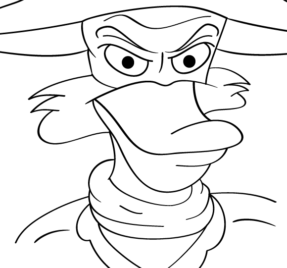 Darkwing Sketch 1