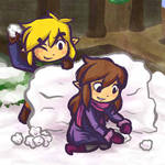 PC: Snow ball Fight by Linkerbell