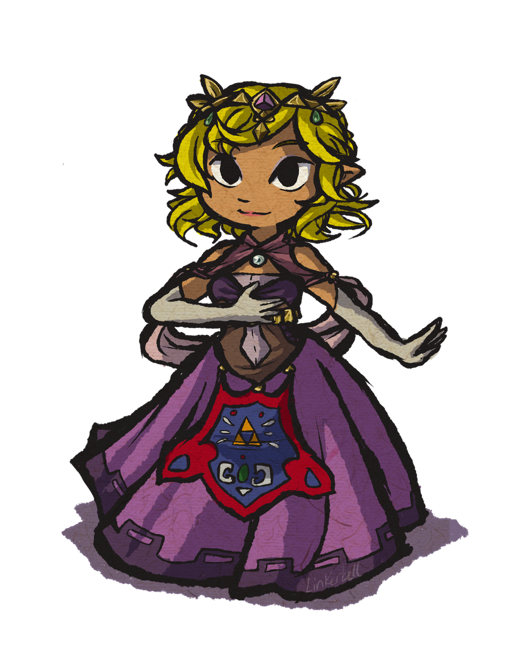 New Hyrule Princess by Linkerbell on DeviantArt