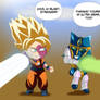 (COMIC COMMISSION) Goku and Cheetor