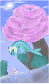 Cherry blossom- Vaporeon