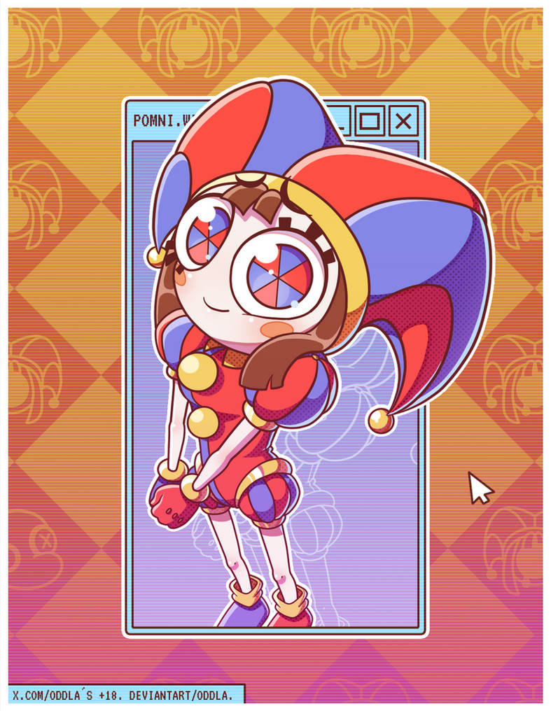 HAPPY POMNI By OddlA On DeviantArt