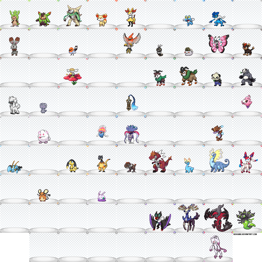 Pokémon X/Y - Kalos Pokédex