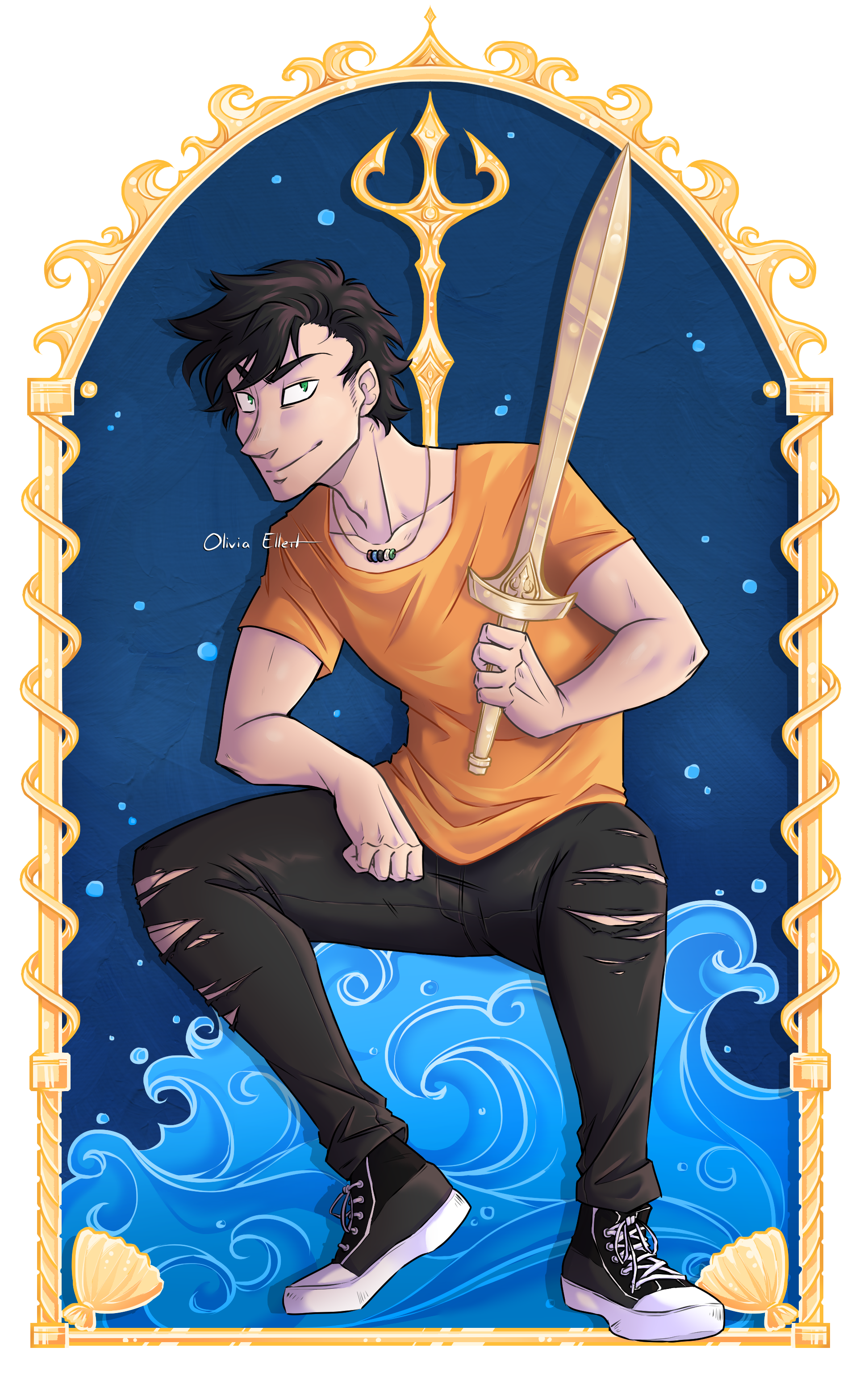Percy Deviantart Percy Jackson by OlympusVee on DeviantArt