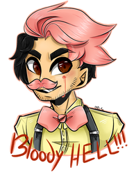 Bloody HELL: Wilfred Warfstache