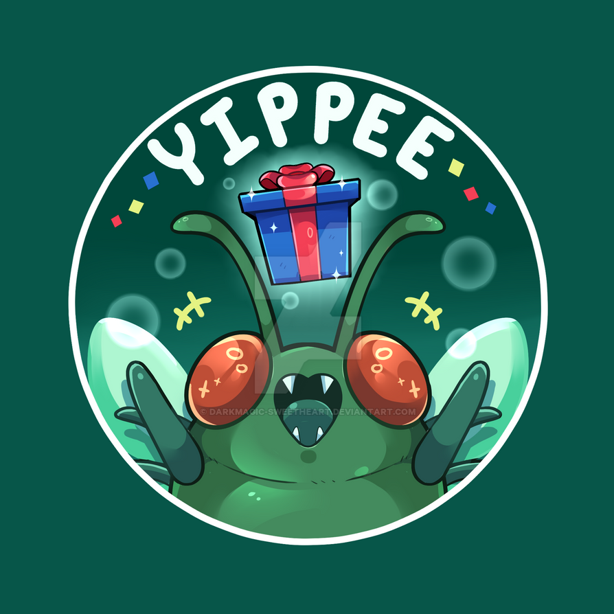 YIPPEE Button by DarkMagic-Sweetheart on DeviantArt