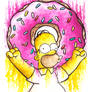 Homer Simpson and his Donut