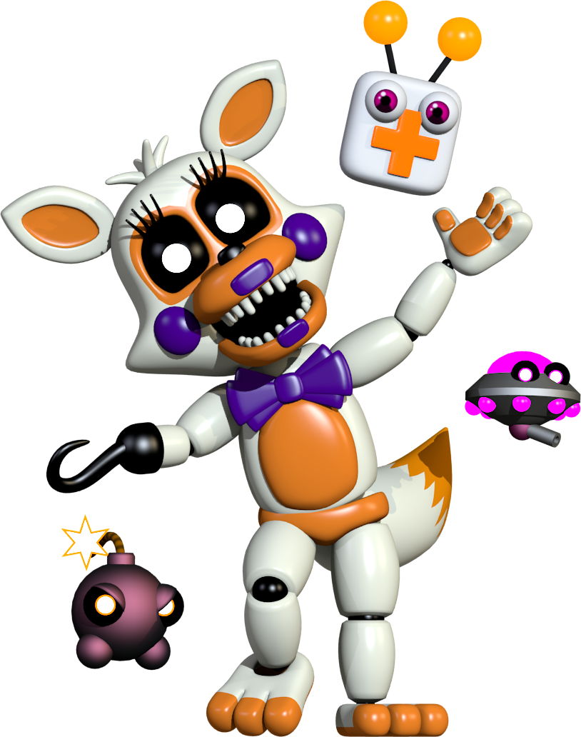 Lolbit FNaF World Png (Blender) by FnaFcontinued on DeviantArt