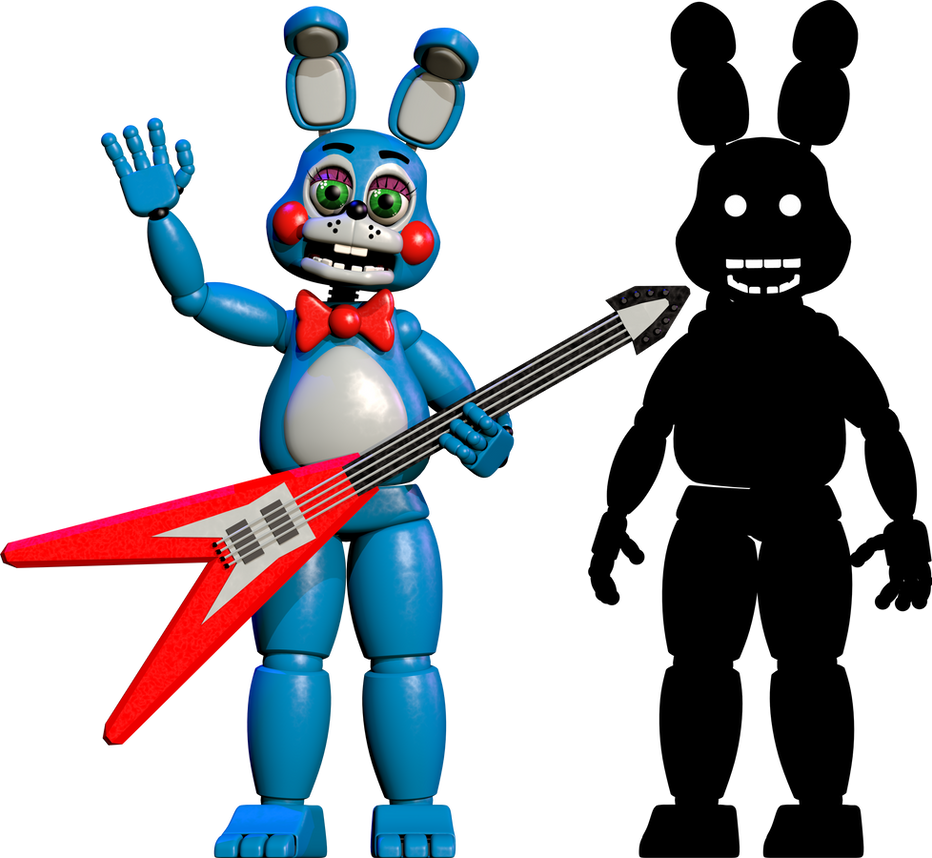 AI Art: [FNAF] 超合金 ボニー FNAF2.ver II - Withered Bonnie Super Robot Toy by  @odom