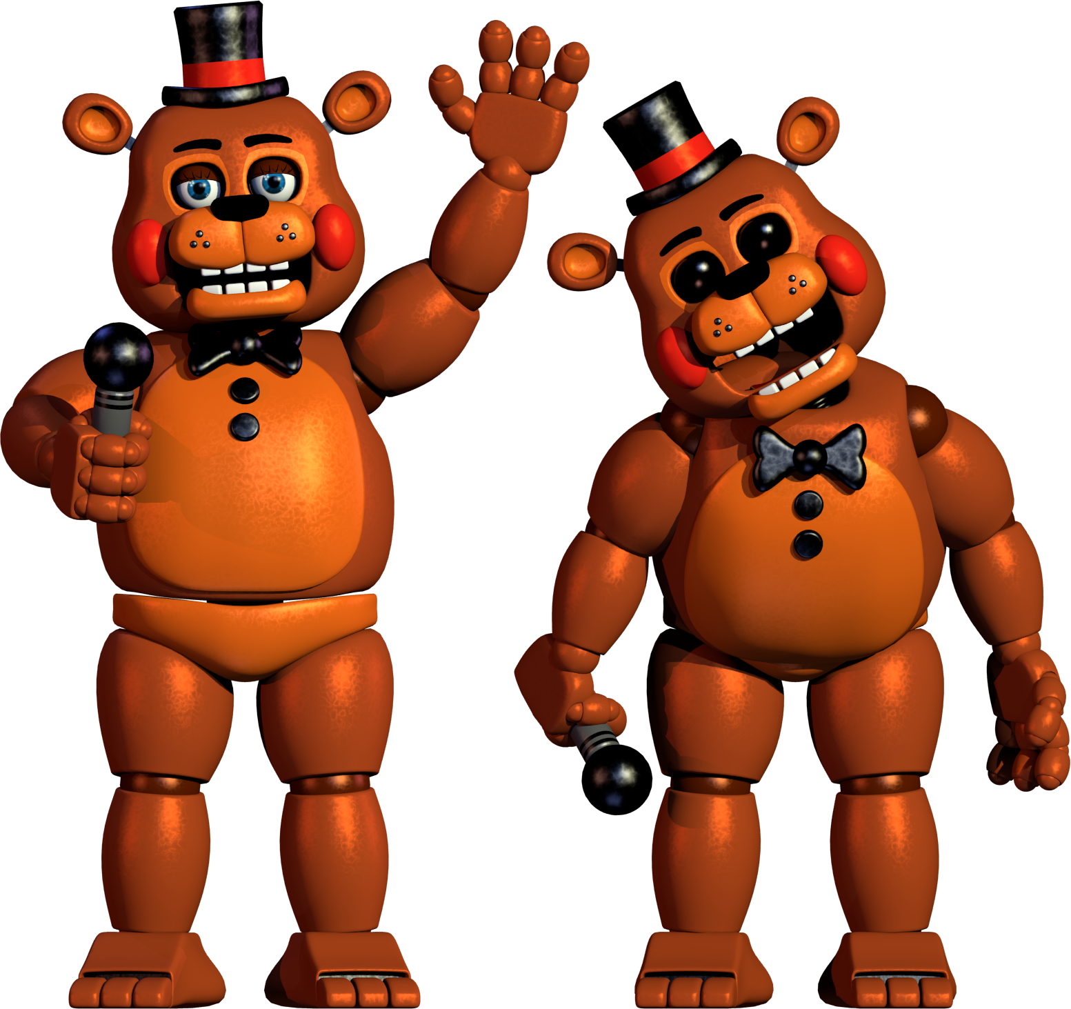 FNaF 1 Pack v1 Blender Release! by Spinofan on DeviantArt