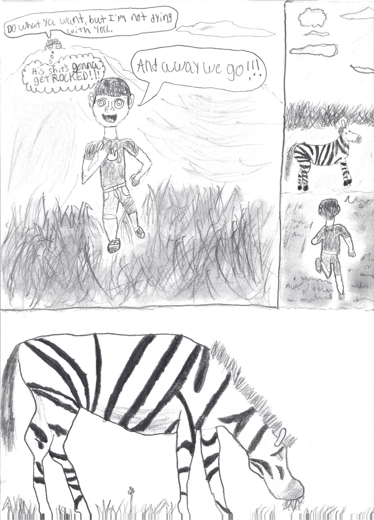 Riding Zebras part two! by mackd089 on DeviantArt