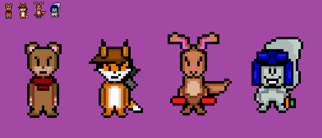 KDgamer015's Crew (EarthBound / Mother Style) by KDgamer015 on DeviantArt