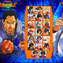 Rival Schools Character Select - CPS2 Style