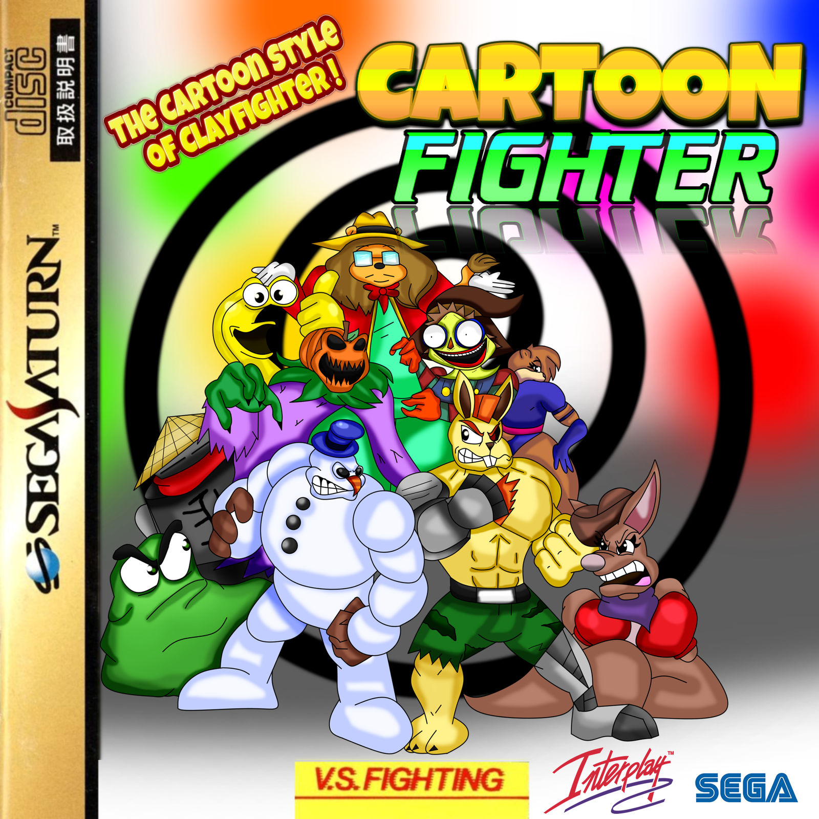 Cartoon Fighters Deviantart Roster Cartoon Fighter (Clayfighter) Cover Art by KDgamer015 on DeviantArt