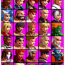 SF KOF 2003 Portrait Roster