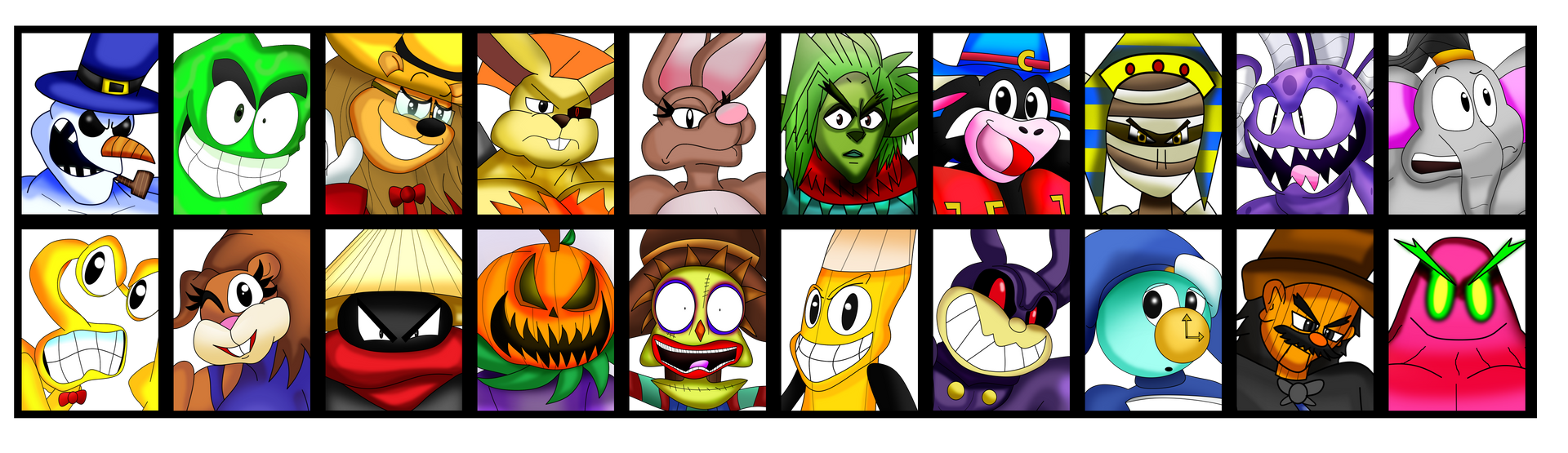 Cartoon Fighters Deviantart Roster Choose Your Character (Cartoon Fighter) by KDgamer015 on DeviantArt
