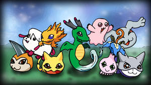 Rookie Digimon by Fossil-Rose on DeviantArt