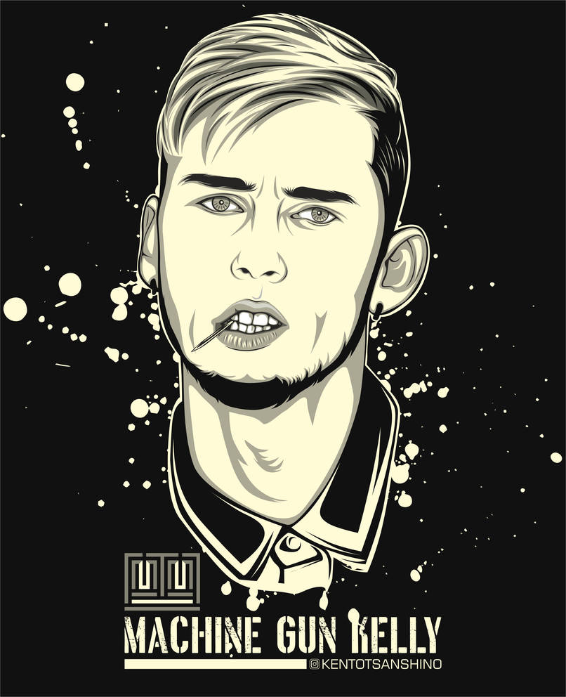 Machine Gun Kelly Vector Machine Gun Kelly Vector by Sanshino26 on DeviantArt