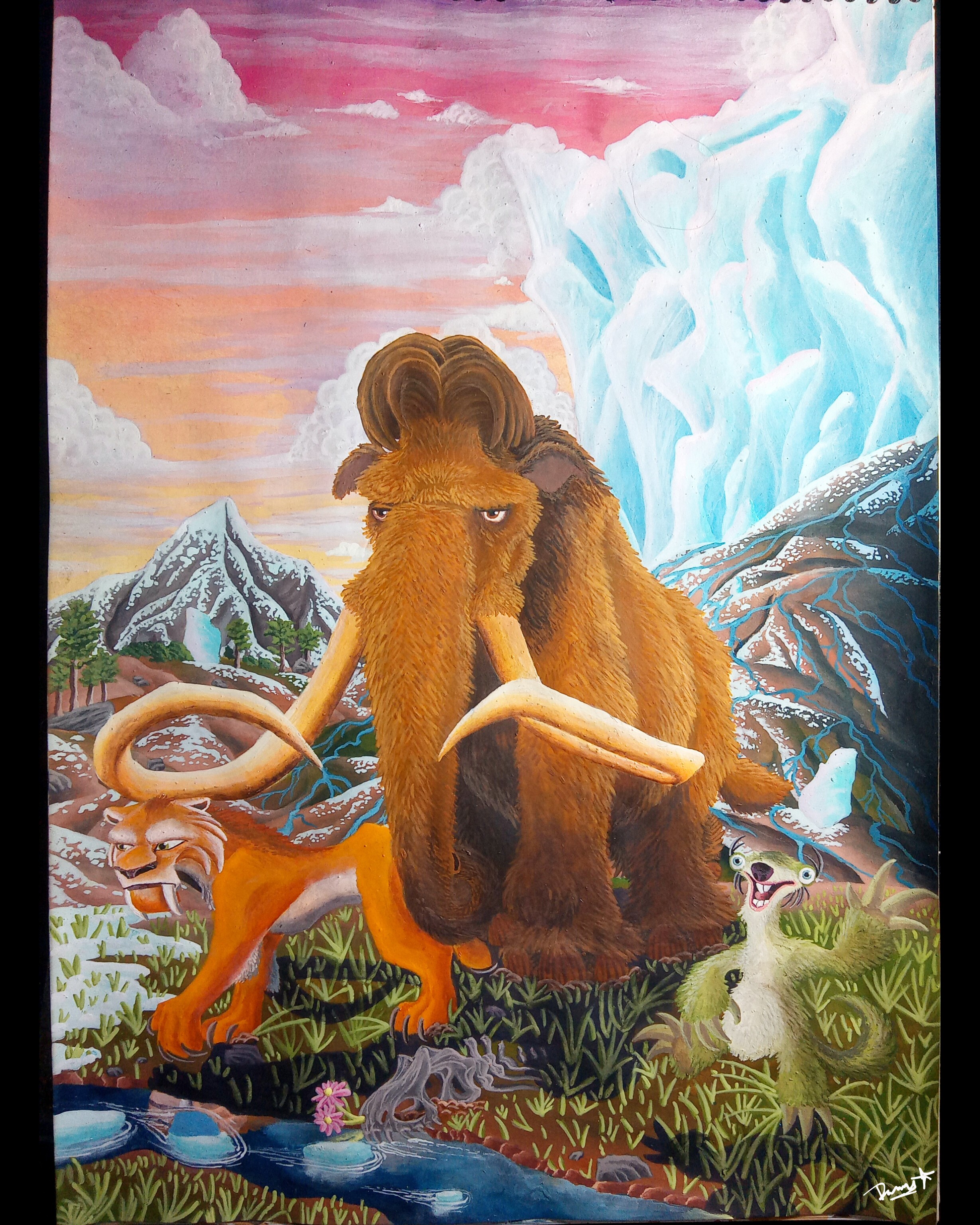 Ice Age Razz Woolly Mammoth Ice Age Movie
