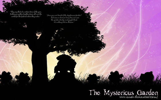 Wallpaper: Mysterious Garden