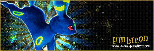 Banner: UMBREON