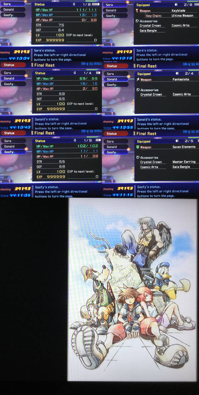 Kingdom Hearts 1 Fm Lv 100 Stats End Pic Bgnr By Jedininja97 On Deviantart Kingdom Hearts 1 Fm Lv 100 Stats End Pic Bgnr By Jedininja97 On Deviantart