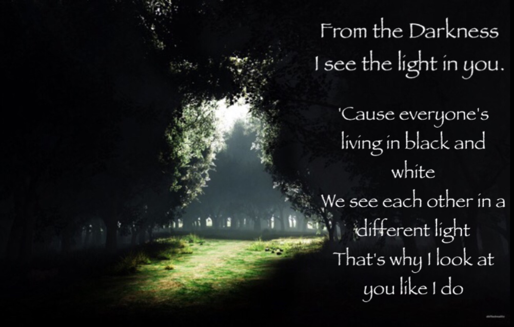 From The Darkness I See The Light In You By Jedininja97 On Deviantart From The Darkness I See The Light In You By Jedininja97 On Deviantart