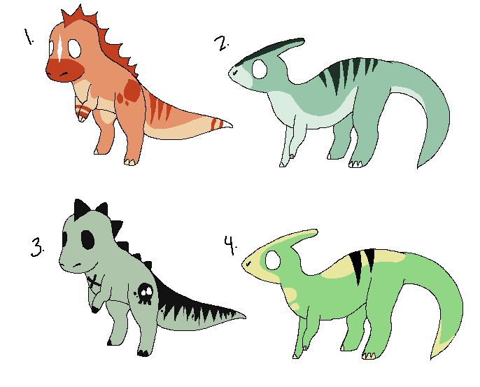 Dinosaur Adoptables CHEAP (ALL CLOSED)