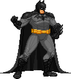 Pixel Batman by Spartan-A21 on DeviantArt