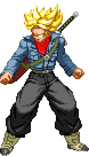 Super Saiyan Rage Trunks by Spartan-A21 on DeviantArt
