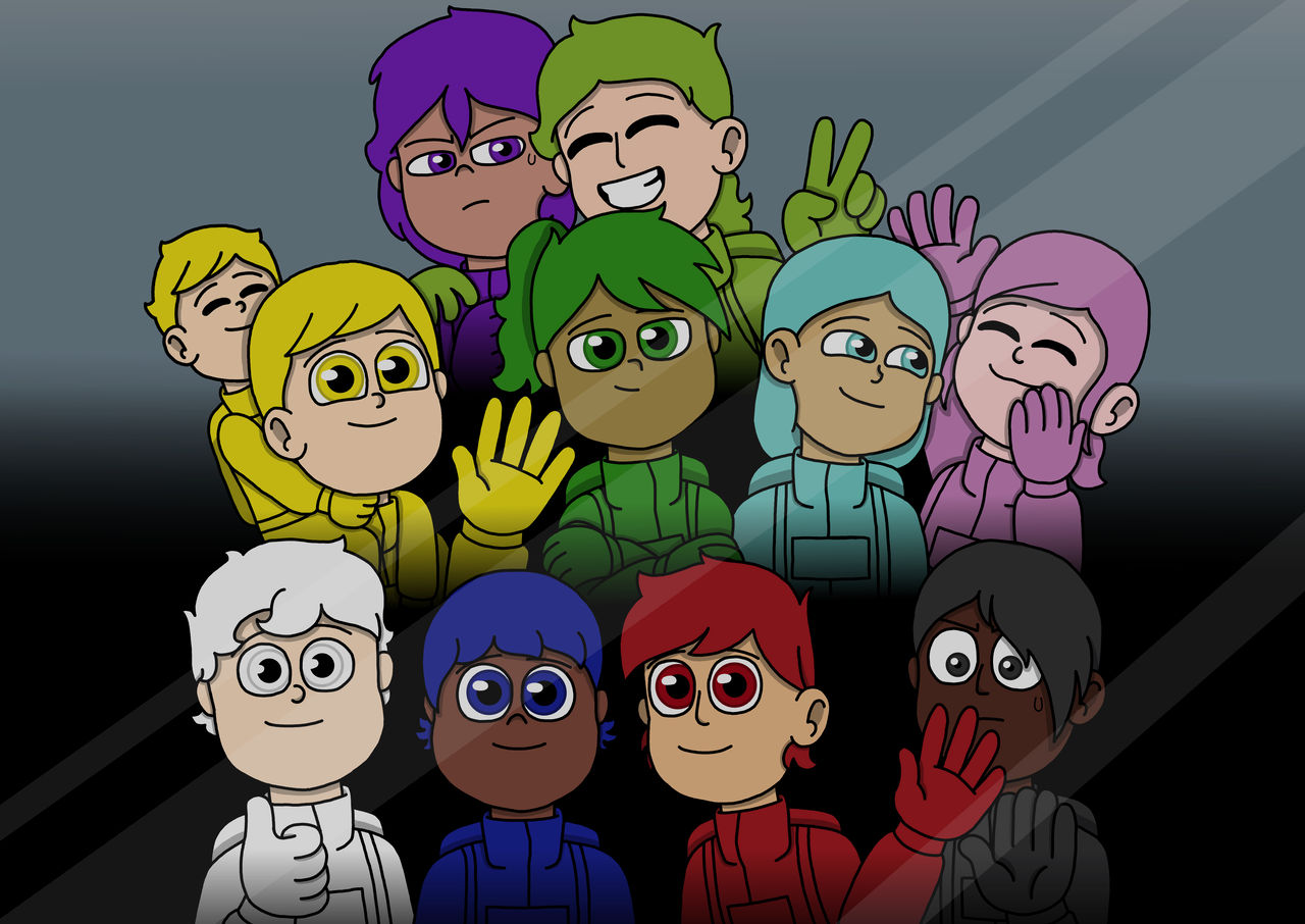 Rodamrix. Among us. Human versions by DarkYarik on DeviantArt