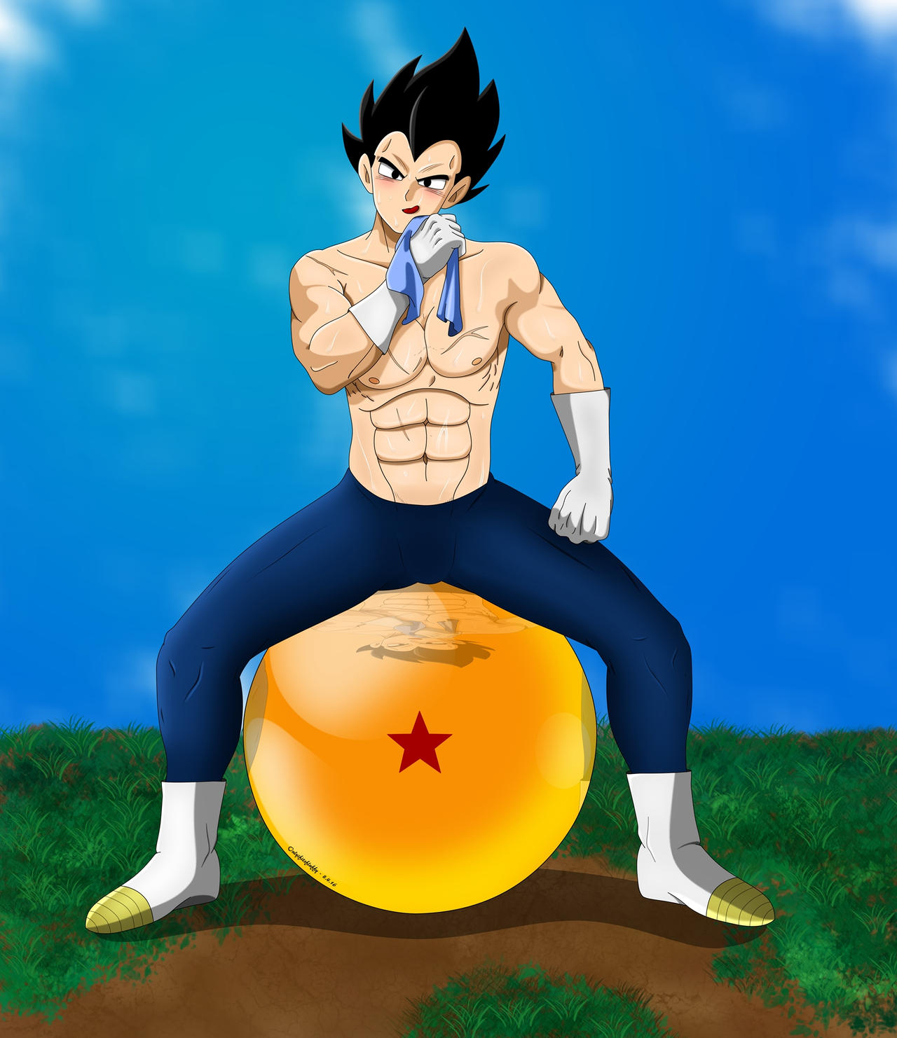 Vegeta ~ Sexy Hunting (Commission)