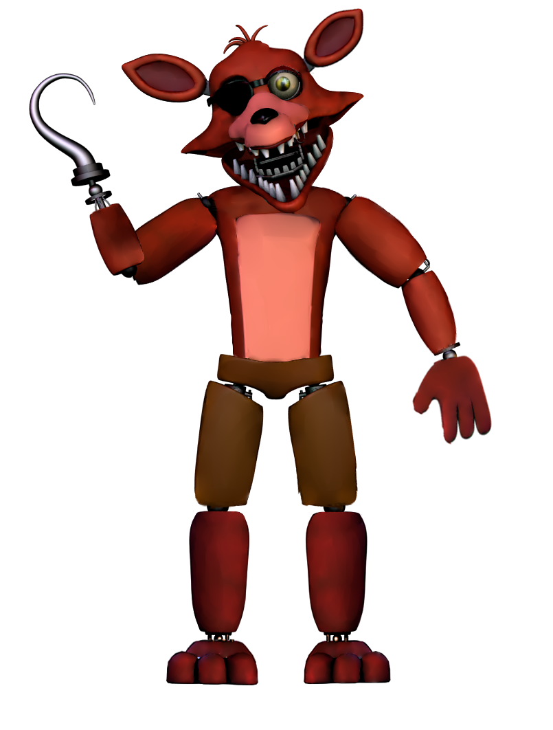 Un-Withered Foxy by DeformedFoxy on DeviantArt