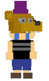 Bully Engine Sprite Fredbear Bully Sprite (Original AU Character) by DeformedFoxy on DeviantArt