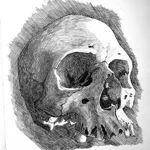 Ink skull