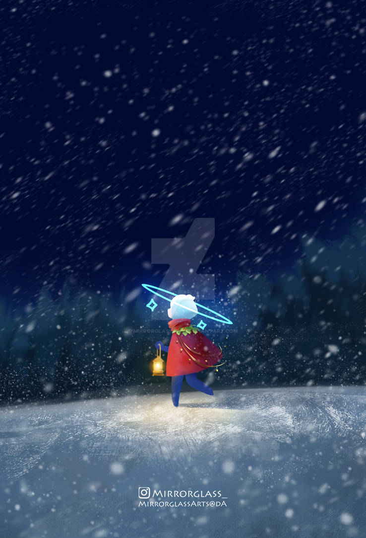 Deviantart Snow Snowfall by MirrorglassArts on DeviantArt