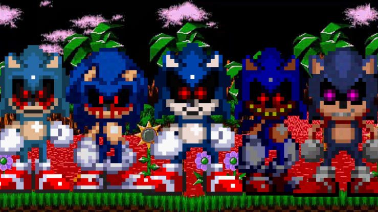 Sonic.EXE Ultimate All-Stars WIP: Game Selection by Pico231 on DeviantArt