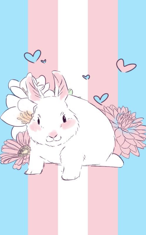 Pride Bunny Series: Bunnies for Trans Pride! by WitchingHour23 on ...