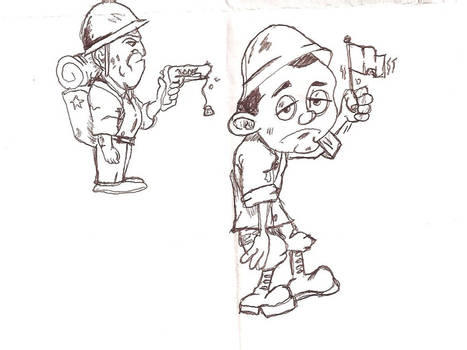 Soldier Doodle