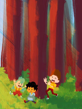 Camp Camp the trio