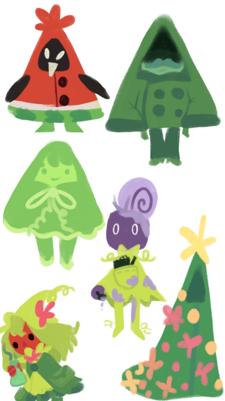 triangle character designs by jumpingllama2000 on DeviantArt